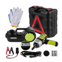Kit Gato Eléctrico 5en1 Llave Impacto + Iniciador + Inflador