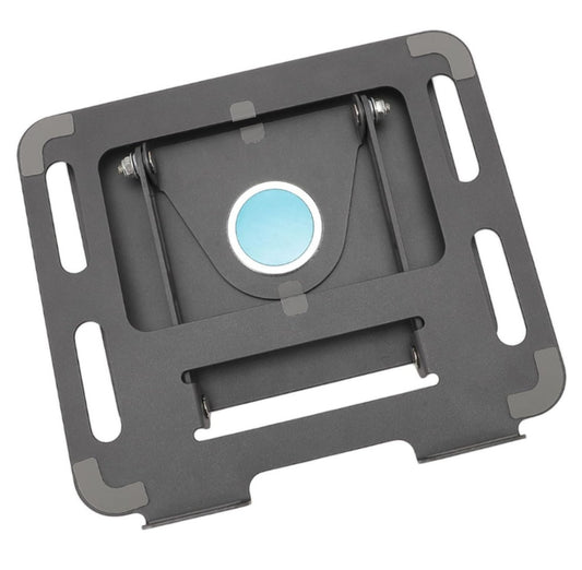 Soporte Laptop Ajustable Metal Base Antideslizante Tablet Gris Oscuro