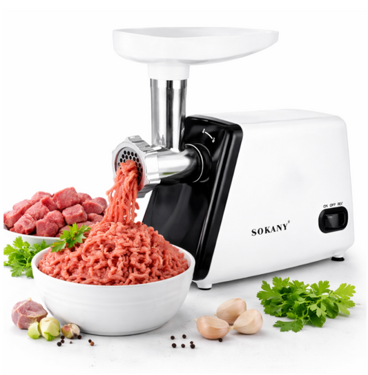 "Molino De Carne Eléctrico 2500w Alta Potencia Acero Inoxidab 110-240 "