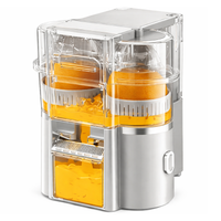 Exprimidor De Naranjas Eléctrico Automático Extractor Doble Negro 110v