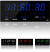 Reloj Led Digital Grande Gimnasio Oficina Pared 36cm Sensor