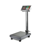 Báscula Digital Industrial 100kg Plataforma Acero Reforzada