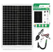 Panel Solar Portátil 120W USB Carga Rápida Energía Portátil 1825 cllamp