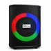 Parlante Bluetooth 8 Pulgadas Recargable Luces Rgb Fm Usb Negro 110v