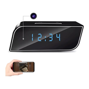 Reloj Despertador Mesa Con Camara Espia Full Hd 1080p Wifi
