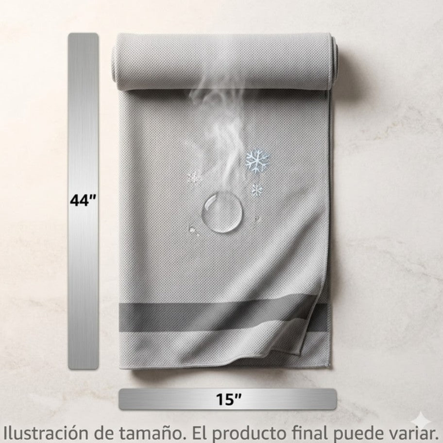 Toalla Enfriamiento Instantáneo Gym Microfibra - 1 Unidad