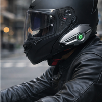 Intercomunicador Bluetooth Para Moto Y30 Max Iluminacion Rgb
