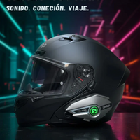 Intercomunicador Bluetooth Para Moto Y30 Max Iluminacion Rgb