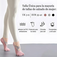 Medias Yoga Pilates Antideslizantes Profesionales De Agarre