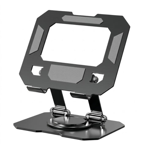 Soporte Metalico Ajustable Para Tablet Y Celular Base Escritorio 360°