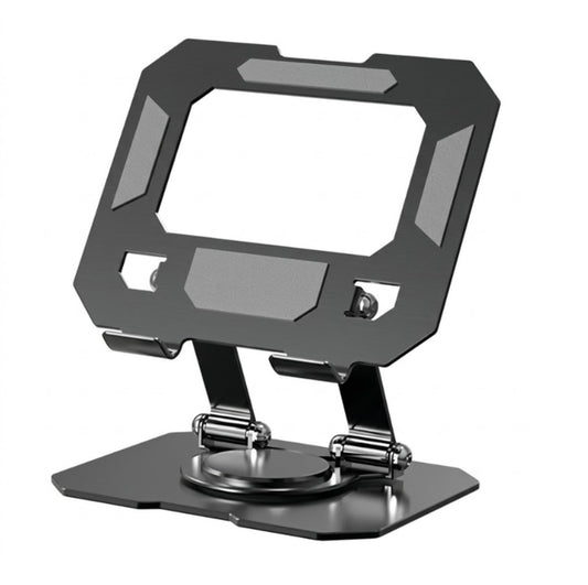 Soporte Metalico Ajustable Para Tablet Y Celular Base Escritorio 360°