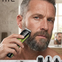 Kit Afeitadora Profesional 10 En 1 Corta Pelo Barba Y Nariz