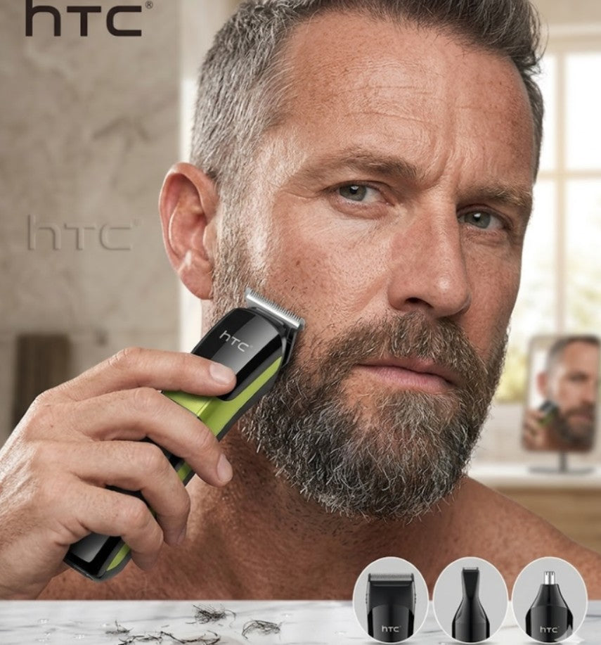 Kit Afeitadora Profesional 10 En 1 Corta Pelo Barba Y Nariz
