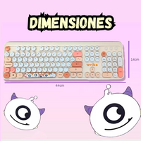 Combo Teclado + Mouse Inalámbrico Ergonómico Weibo Wb-216