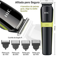 Kit Afeitadora Profesional 10 En 1 Corta Pelo Barba Y Nariz