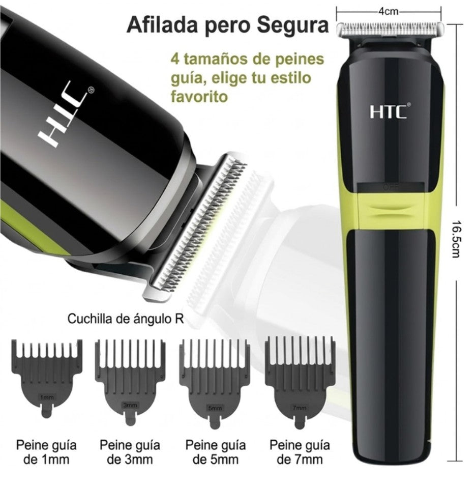 Kit Afeitadora Profesional 10 En 1 Corta Pelo Barba Y Nariz