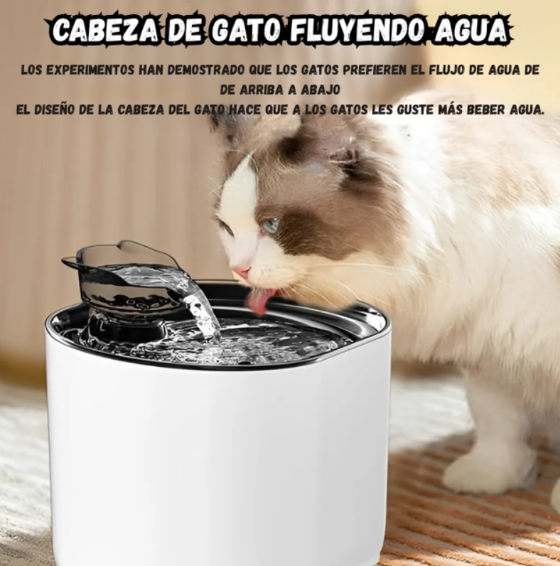 Bebedero Automatico Para Mascotas Con Sensor De Movimiento