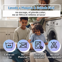 Protector De Colchón Impermeable Cama King 2x2mts Microfibra Blanco Rayas King