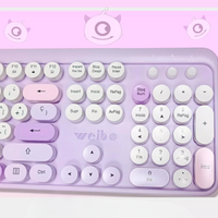 Combo Teclado + Mouse Inalámbrico Ergonómico Weibo Wb-216