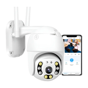 Camara De Seguridad Para Exterior 360° Impermeable 1080p