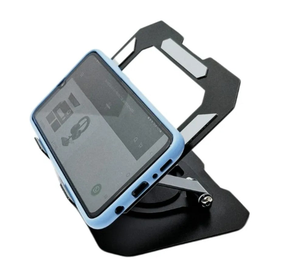 Soporte Metalico Ajustable Para Tablet Y Celular Base Escritorio 360°
