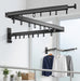 Tendedero Retráctil Plegable De Pared Ahorrador De Espacio