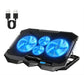 Base Enfriadora Laptop Gamer 4 Ventiladores Pantalla Lcd Led
