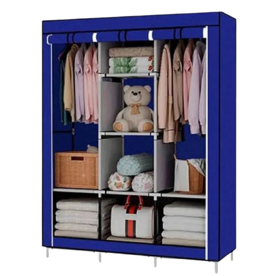Closet Armable 8 Espacios Organizador Cubre Polvo Tela Portátil