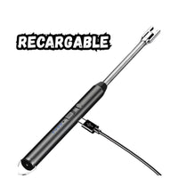 Encendedor Eléctrico Recargable Para Cocina Cuello Flexible 360°