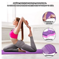 Colchoneta Alfombra Para Ejercicio Gimnasio Yoga Multifuncional