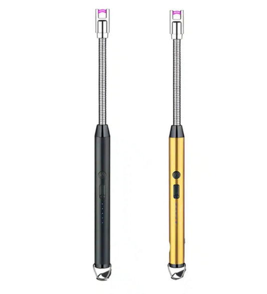 Encendedor Eléctrico Recargable Para Cocina Cuello Flexible 360°