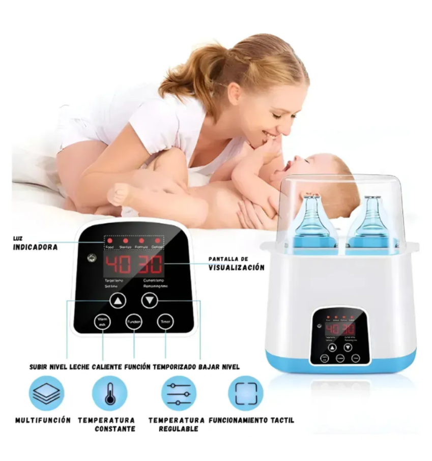 Calentador  Esterilizador Multifuncional Para Biberones y Chupos