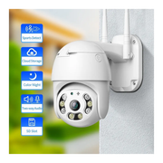 Camara De Seguridad Para Exterior 360° Impermeable 1080p