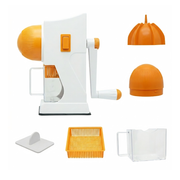 Exprimidor De Naranjas Extractor Manual Jugos Frutas 2 En 1