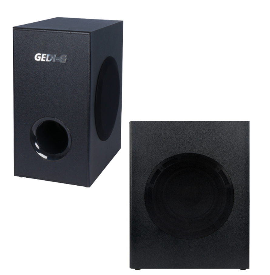 Barra de Sonido Bluetooth con Subwoofer Potente Luces LED RGB