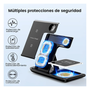 Cargador Inalambrico Para Iphone Apple Watch Y Airpods