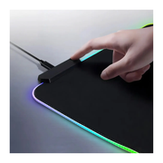 Pad Mouse Gamer Luz Led Rgb Antideslizante S4000 80x30 Cm
