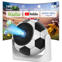 Proyector Balón Fútbol Android 4k  Wifi Portátil 180° JY360 200 Ansi