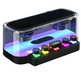Parlante  Transparente Rgb Portatil Teclas Mecanicas Flotantes