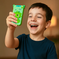 Celular de Juguete para Niños Camara Giratoria Funciones Divertidas