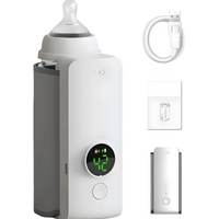 Calentador De Biberon Portatil Inalambrico Recargable Blanco