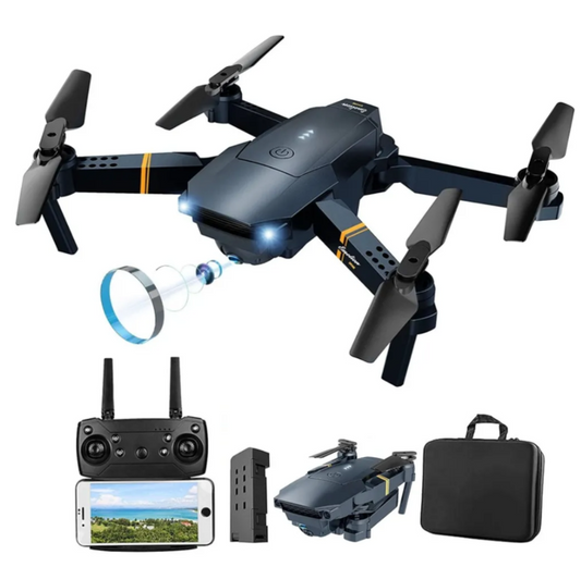 Drone 998 W Plegable Camara HD 720p Wifi Control Remoto