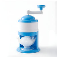 Máquina trituradora de hielo manual fácil y rápida para granizados
