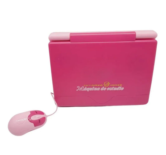 Computador Educativo Bilingüe Rosa Con 33 Funciones 2 En 1 Rosa