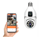 Camara De Seguridad Doble Lente Tipo Bombillo Wifi V380 Pro