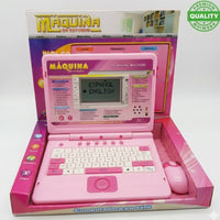 Computador Educativo Bilingüe Rosa Con 33 Funciones 2 En 1 Rosa