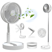 Ventilador Usb Recargable Portátil Retráctil Plegable