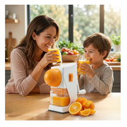 Exprimidor De Naranjas Extractor Manual Jugos Frutas 2 En 1