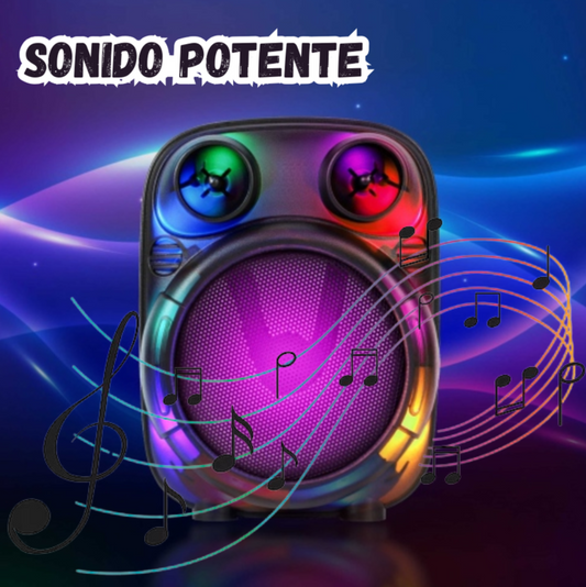 Parlante Bluetooth Mini Cabina Portatil Recargable Fm 4inch