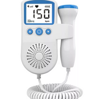 Pulsómetro Doppler Para Bebés Y Embarazadas Color Azul- Rosa